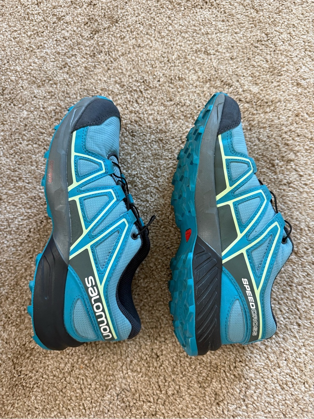 Salomon Women’s Speedcross Trail Running Shoes - Blue / Black Size US6